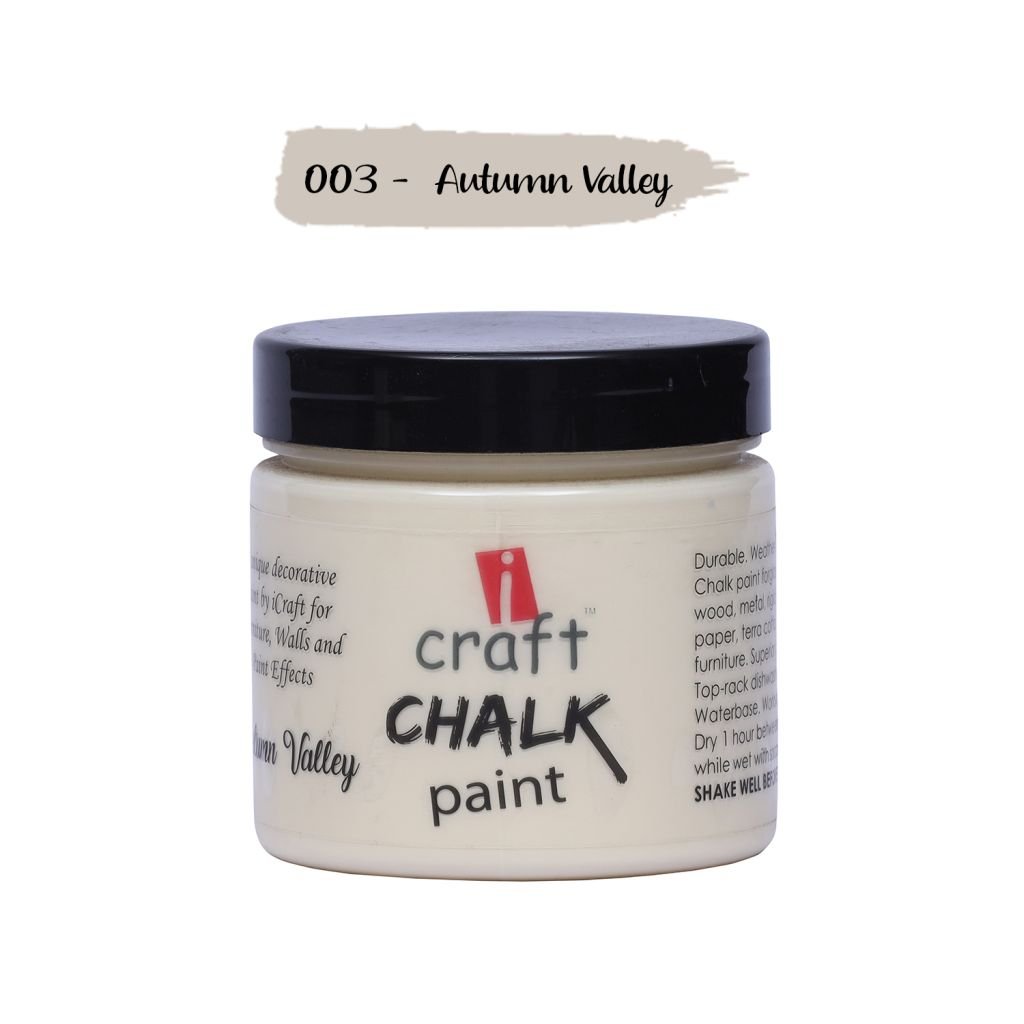 iCraft Chalk Paint Autumn Valley - Jar of 250 ML