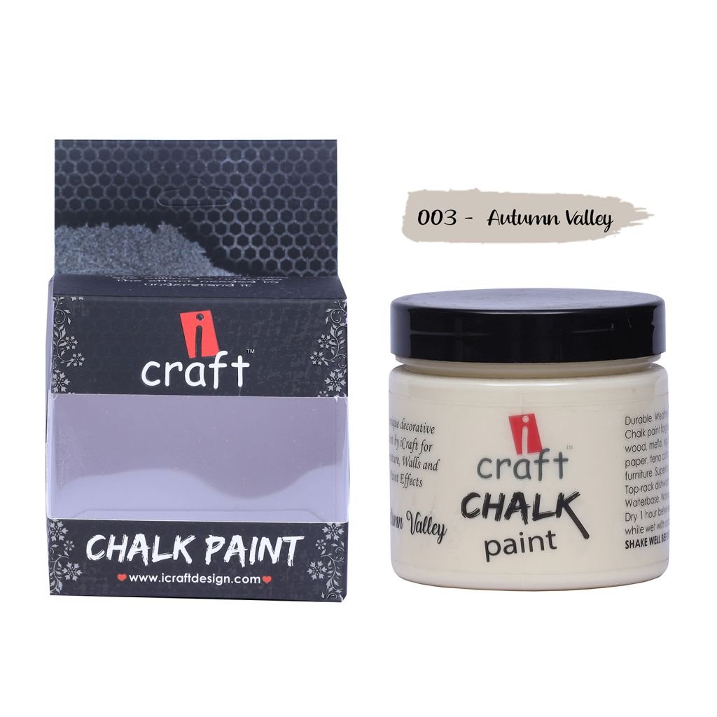 iCraft Chalk Paint Autumn Valley - Jar of 250 ML