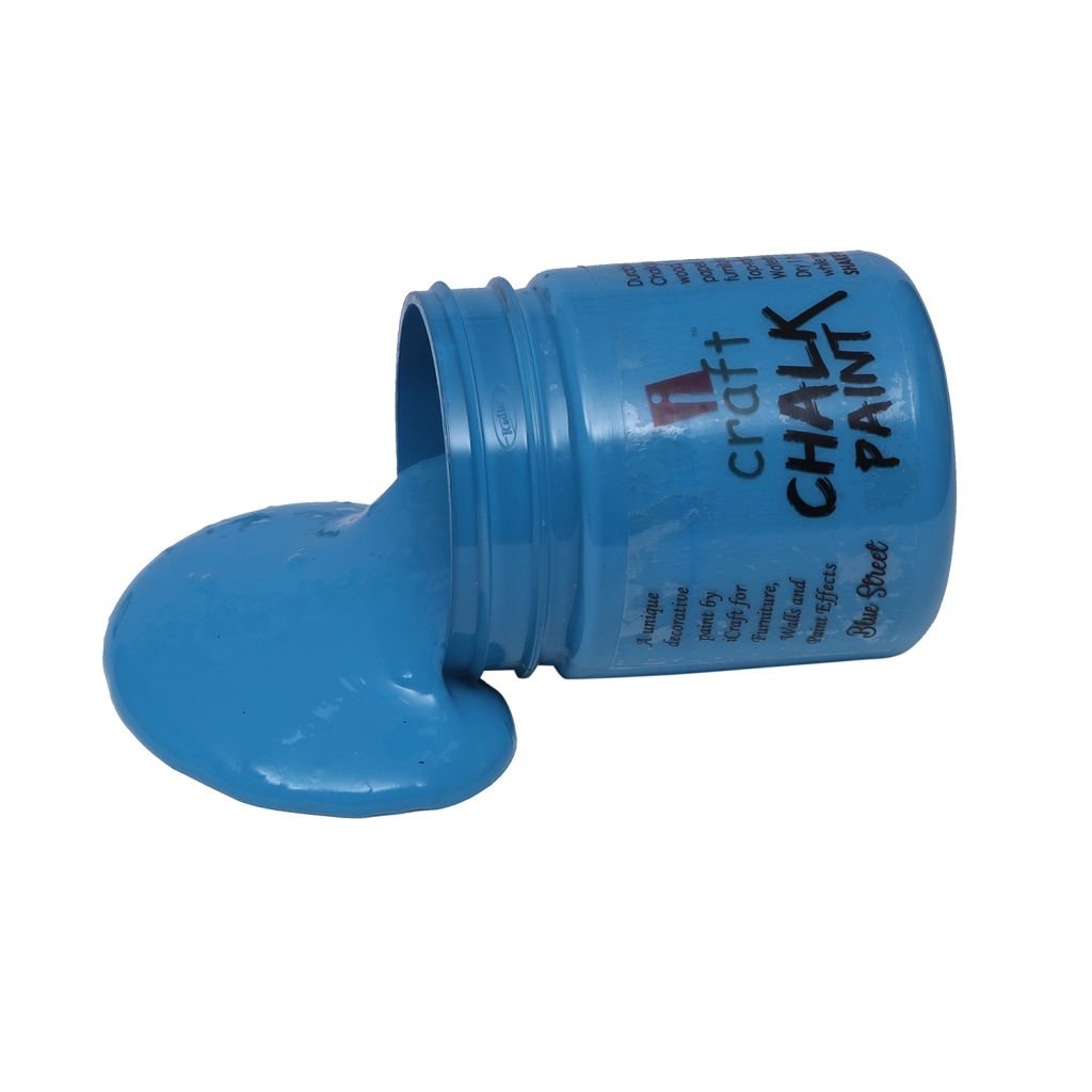 iCraft Chalk Paint Blue Street - Jar of 250 ML
