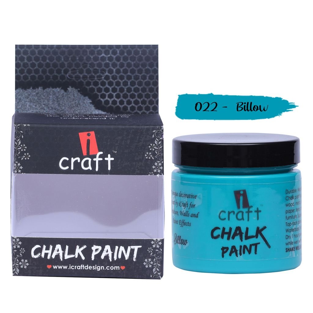 iCraft Chalk Paint Billow - Jar of 250 ML