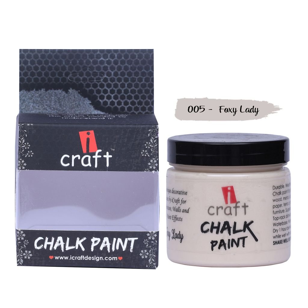 iCraft Chalk Paint Foxy Lady - Jar of 250 ML