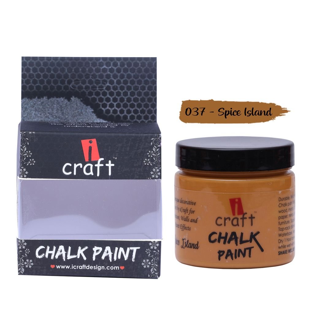 iCraft Chalk Paint Spice Island - Jar of 250 ML
