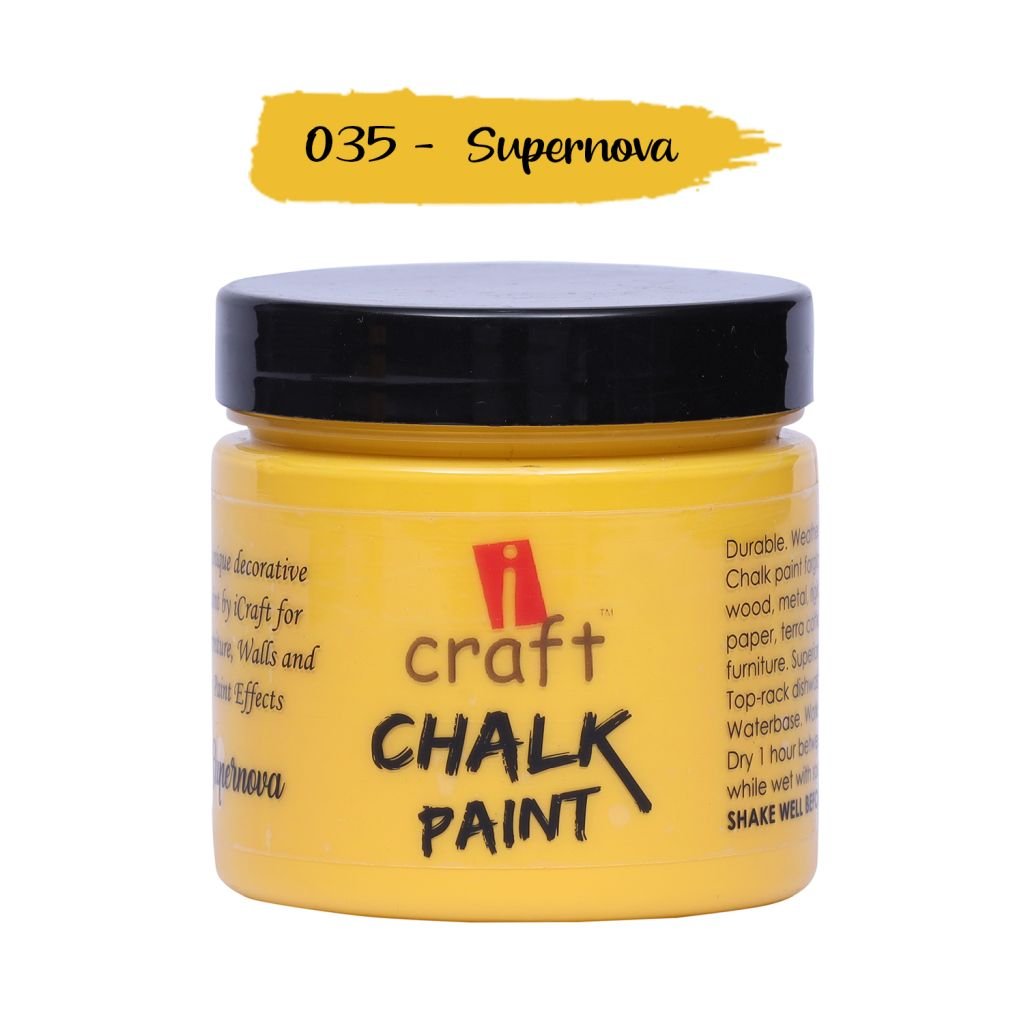 iCraft Chalk Paint Supernova - Jar of 250 ML