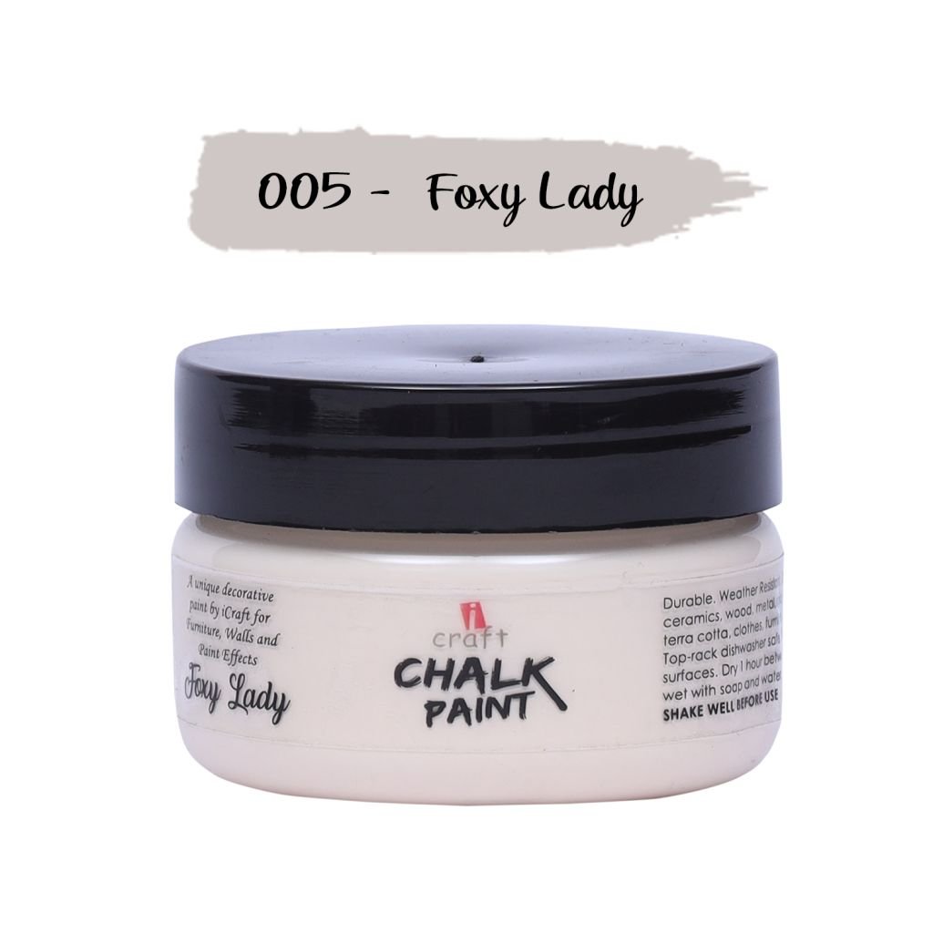 iCraft Chalk Paint Foxy Lady - Jar of 50 ML