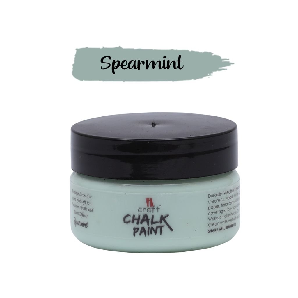 iCraft Chalk Paint Spearmint - Jar of 50 ML