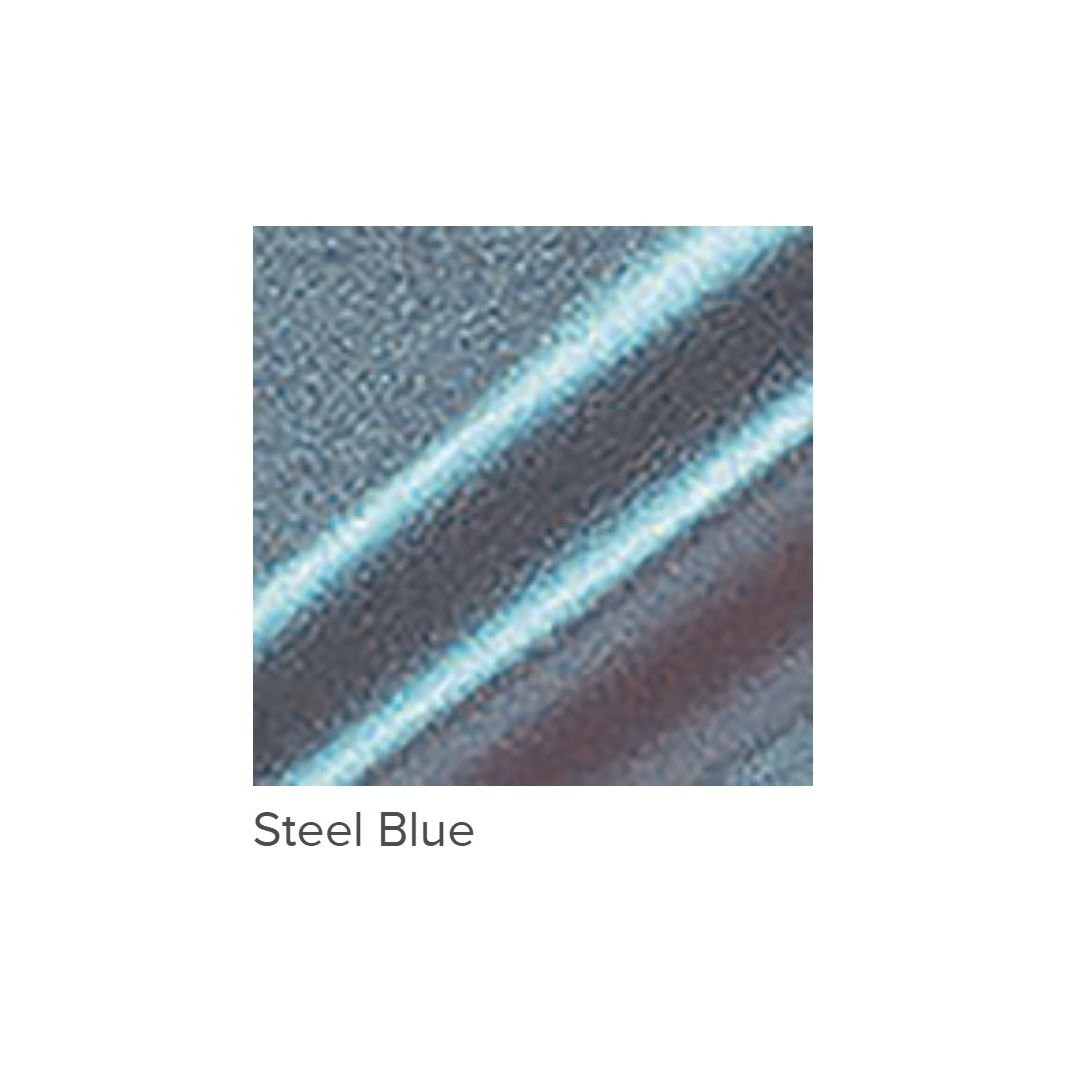 DecoArt Americana Acrylic Paint - Multi Surface Metallics - 59 ML (2 Oz) - Steel Blue (804)