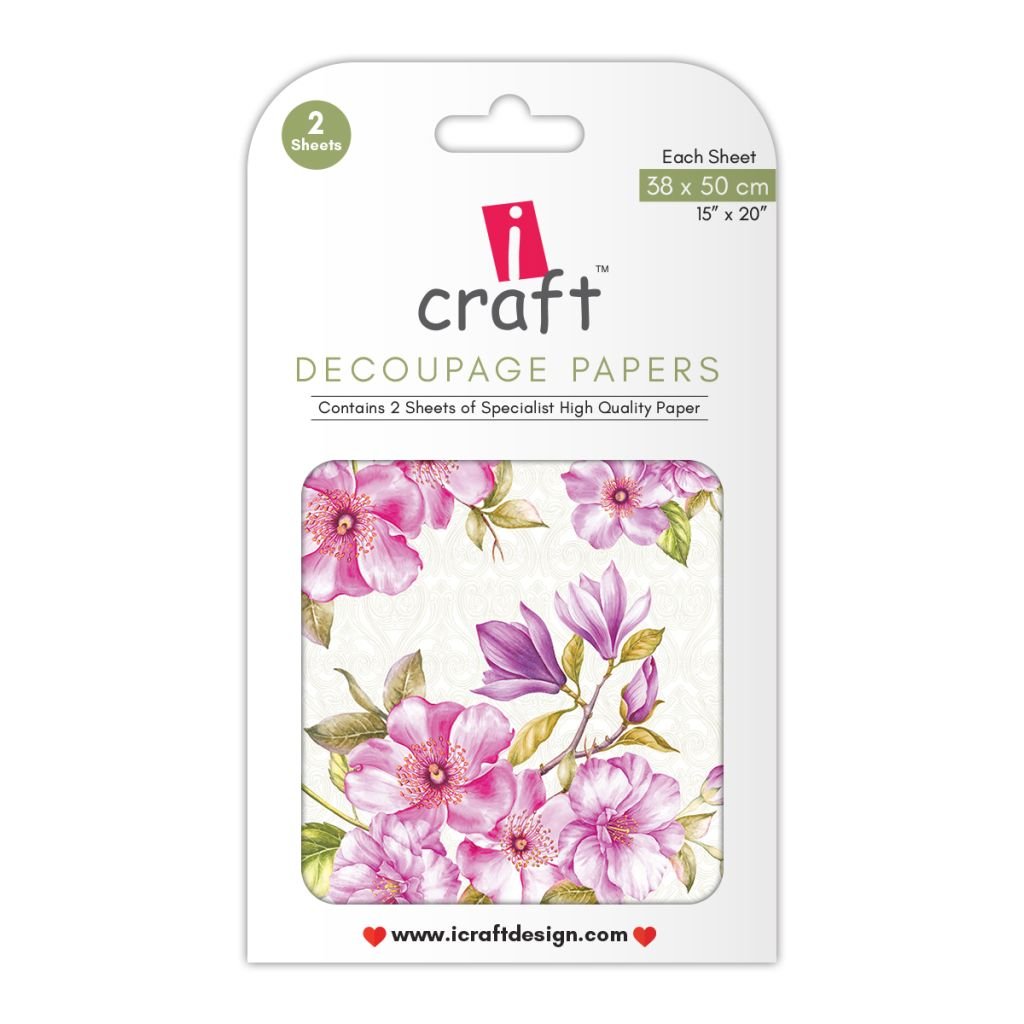 iCraft Decoupage Paper - Spring Mongolia 15 x 20