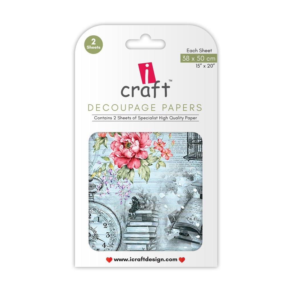 iCraft Decoupage Paper - Bloom de Fleur 15 x 20