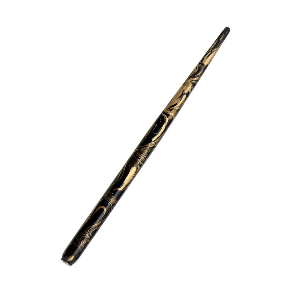 Manuscript Metallic Marble Dip Pen Holder - Gold