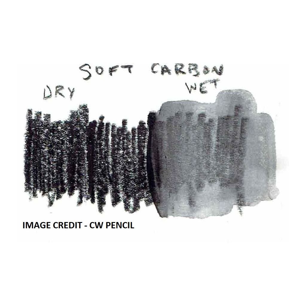 Viarco ArtGraf -  Soft Carbon- Water Soluble Charcoal Pencil