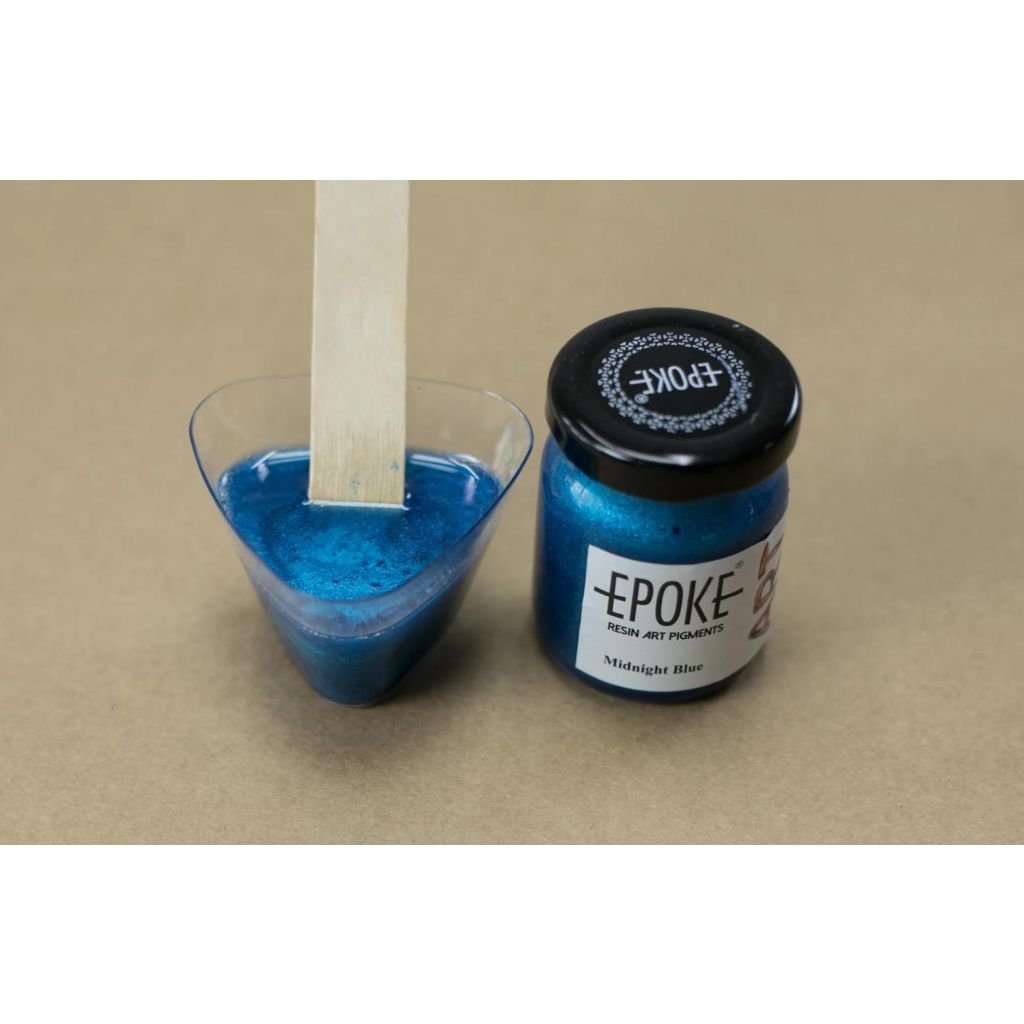 Epoke Art Epoxy Metallic Gel - 75 GM Bottle - Midnight Blue 