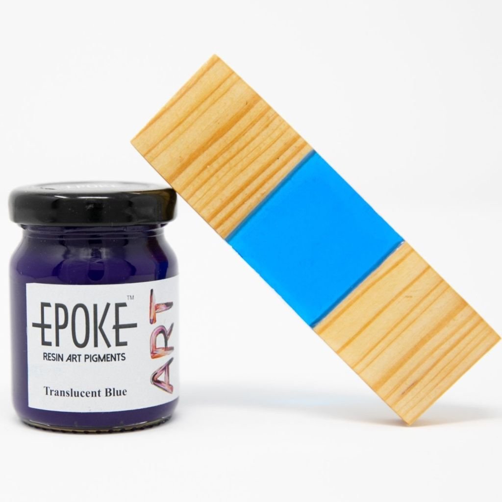 Epoke Art Epoxy Pigments Paste - 70 GM Bottle - Translucent Blue 