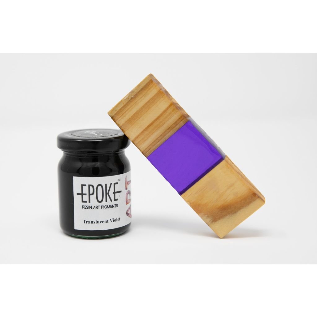 Epoke Art Epoxy Pigments Paste - 70 GM Bottle - Translucent Violet