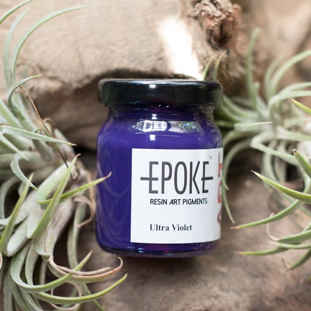 Epoke Art Epoxy Pigments Paste - 70 GM Bottle - Ultra Violet (Opaque)