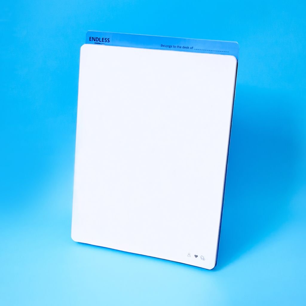 Endless Creative Block Tear-Off Notepad - Regalia Paper - 80 GSM Blank A4 (8.3 x 11