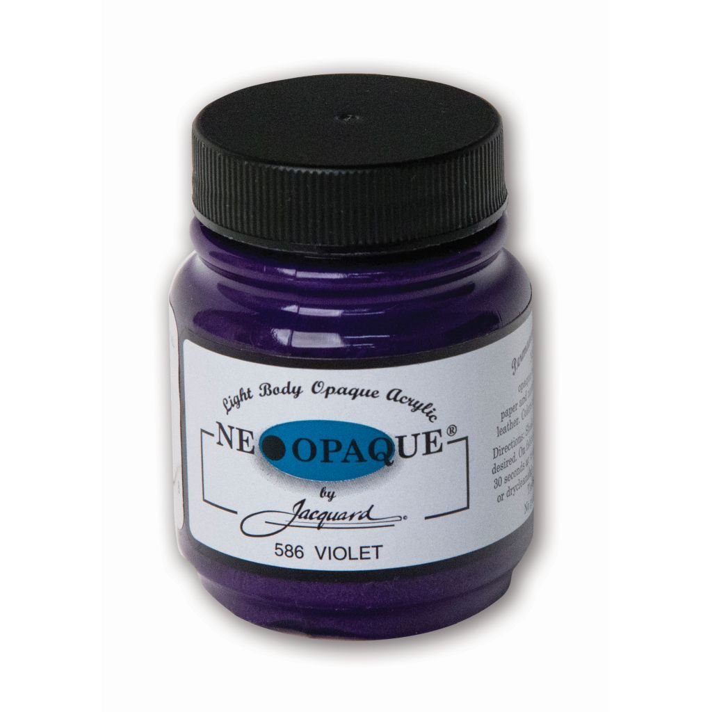 Jacquard Neopaque Fabric Colour - 2.25 Oz (66.54 ML) Jar - Violet (586)