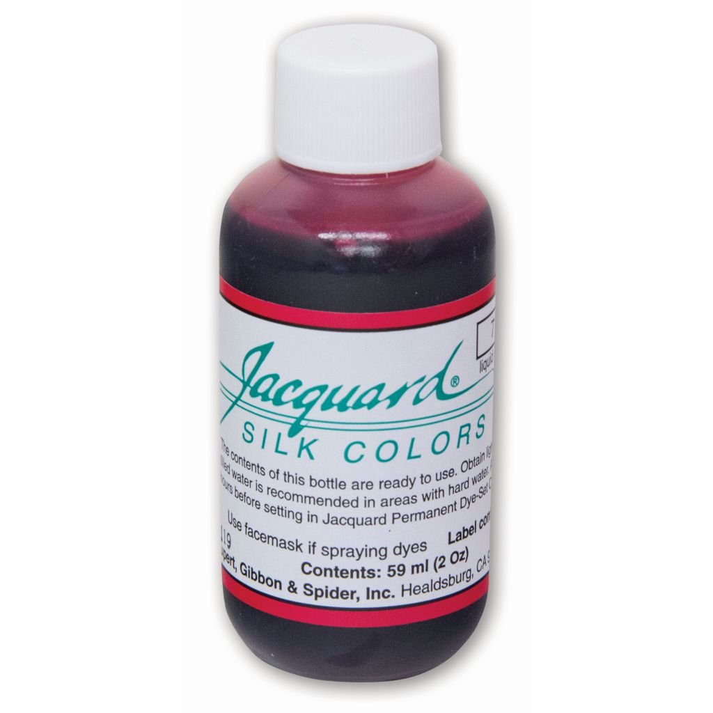 Jacquard Green Label - Silk Colour Dyes - 59 ML (2 Oz) Bottle - Magenta (715)