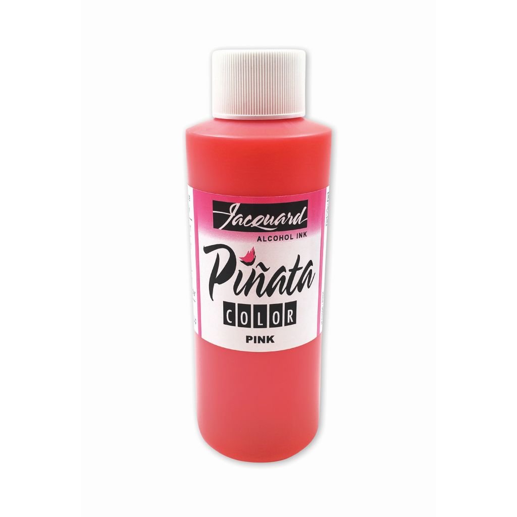 Jacquard Acid-Free Alcohol Inks - Pinata Colour - 118 ML (4 Oz) Bottle - Pink (006)