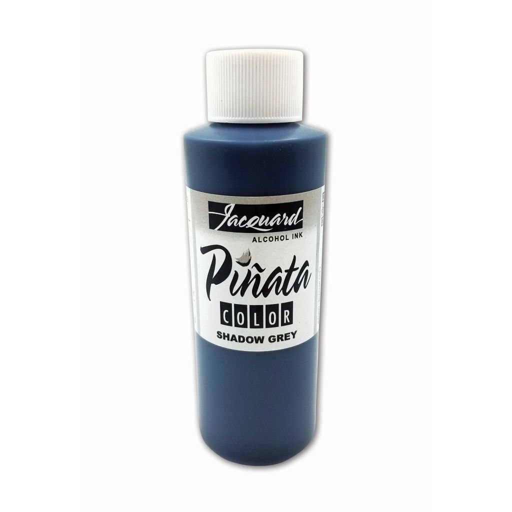 Jacquard Acid-Free Alcohol Inks - Pinata Colour - 118 ML (4 Oz) Bottle - Shadow Grey (029)