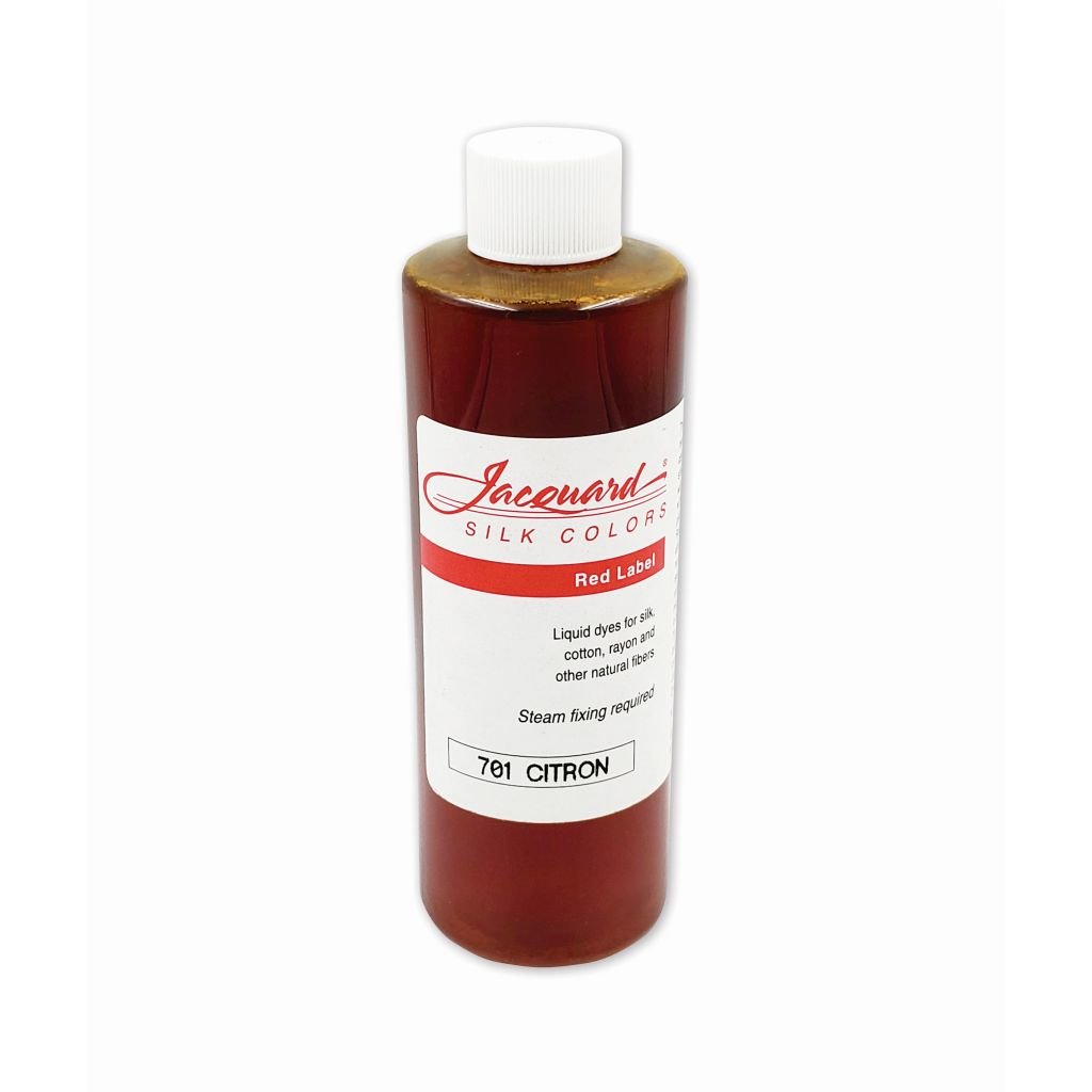 Jacquard Red Label - Silk Colour Dyes - 250 ML (8 Oz) Bottle - Citron (701)