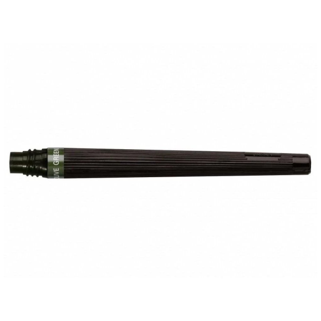 Pentel Colour Brush Pen Refill - Water-based Ink - Olive Green