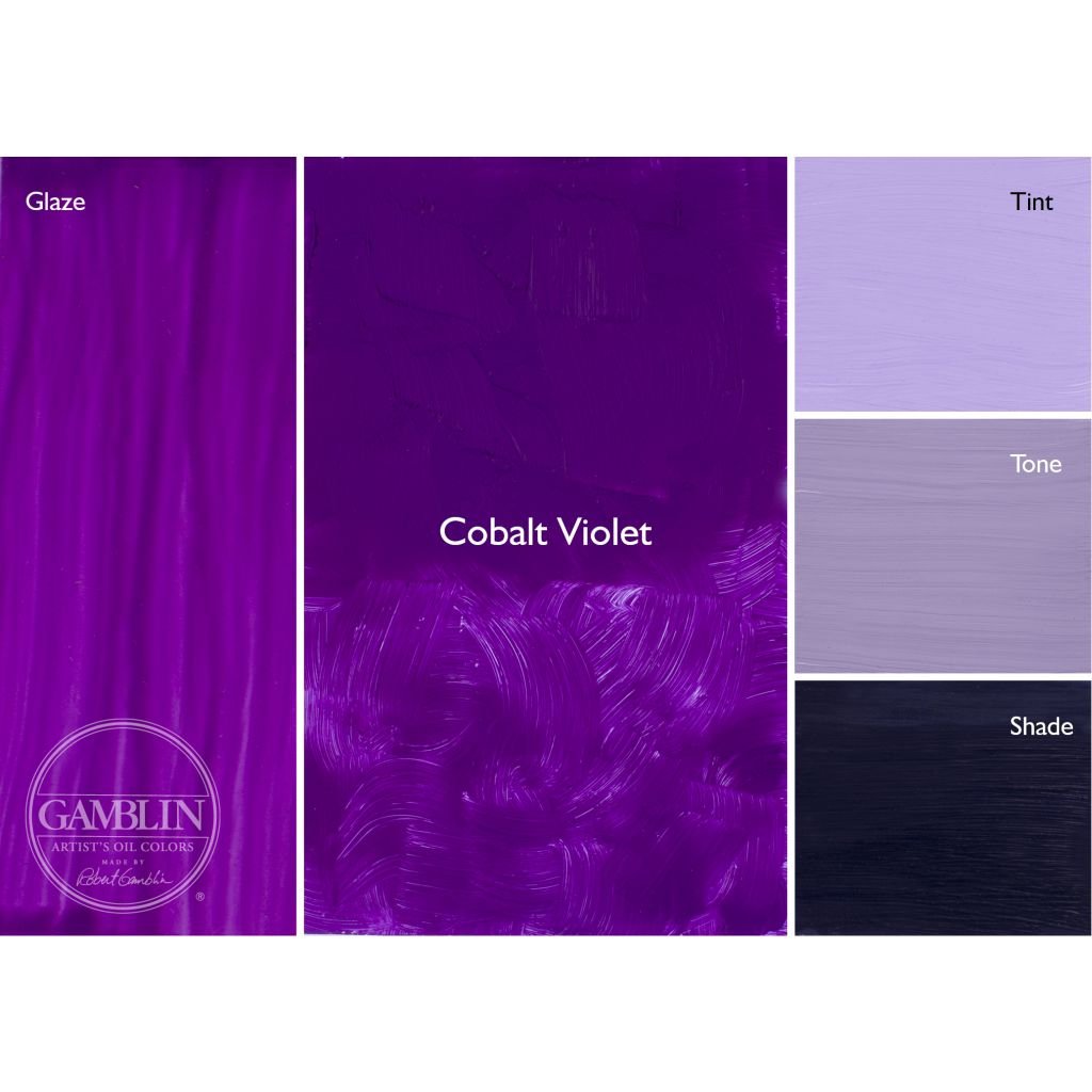 Gamblin Artists' Oil Colour - Tube of 150 ML - Cobalt Violet (240)