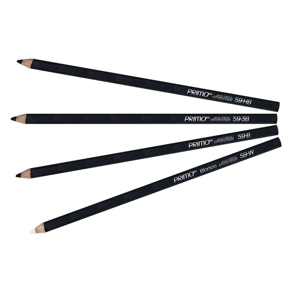 General Pencil Primo Euro Blend Charcoal Drawing Set 