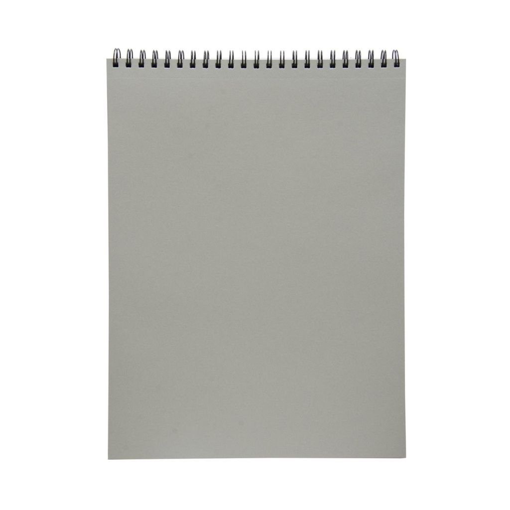 Scholar Artists' Toned Paper Gravel - A3 (29.7 cm x 42 cm or 11.7 in x 16.5 in) Grey Smooth 170 GSM, Glued Pad of 40 Sheets