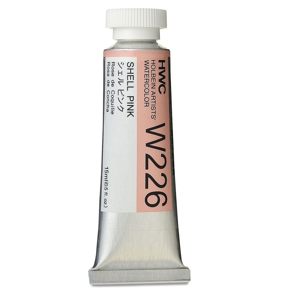 Holbein Artists' Watercolour - Tube of 15 ML - Shell Pink (226)