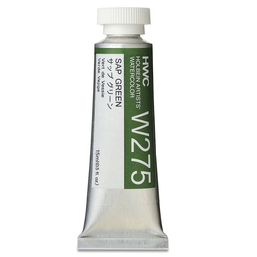 Holbein Artists' Watercolour - Tube of 15 ML - Sap Green (275)