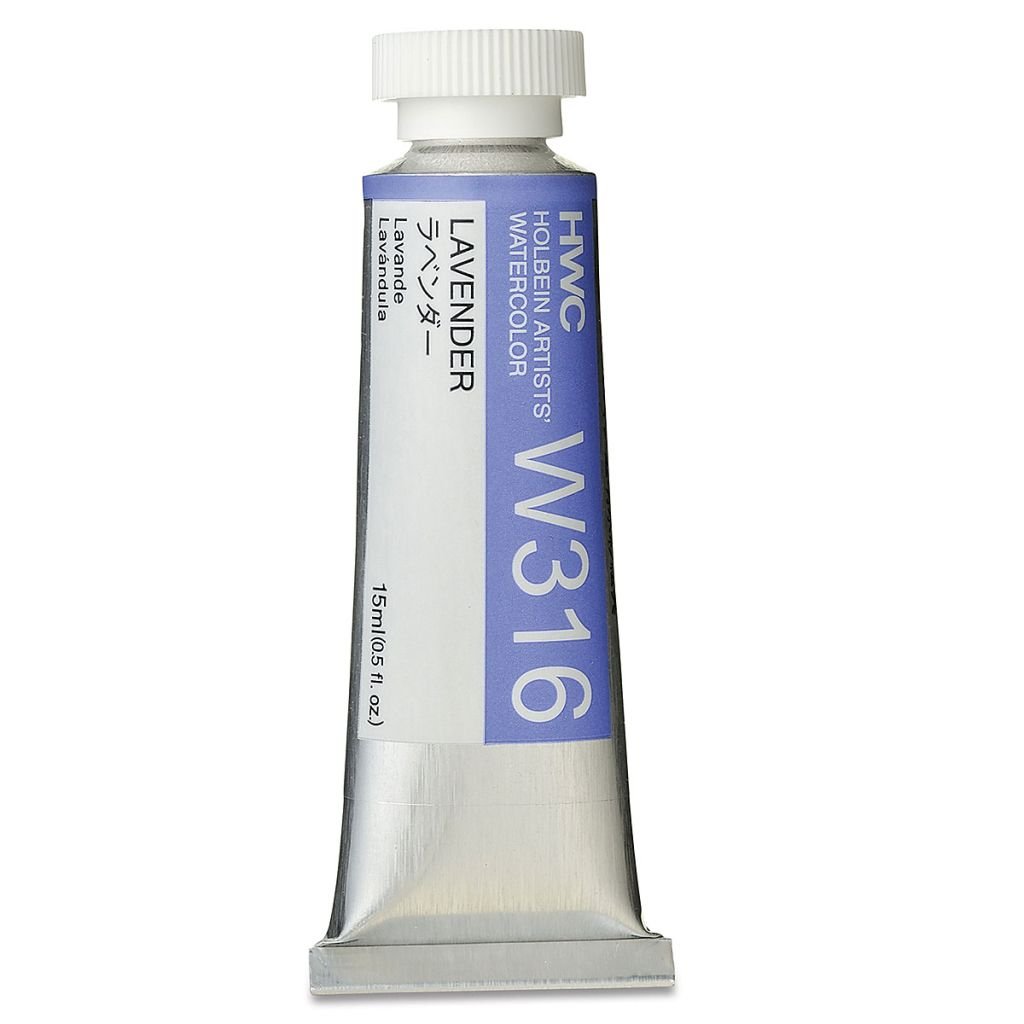 Holbein Artists' Watercolour - Tube of 15 ML - Lavender (316)