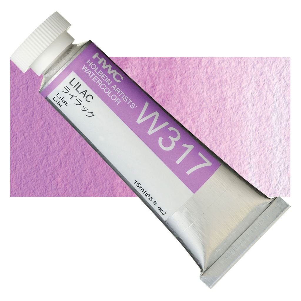 Holbein Artists' Watercolour - Tube of 15 ML - Lilac (317)