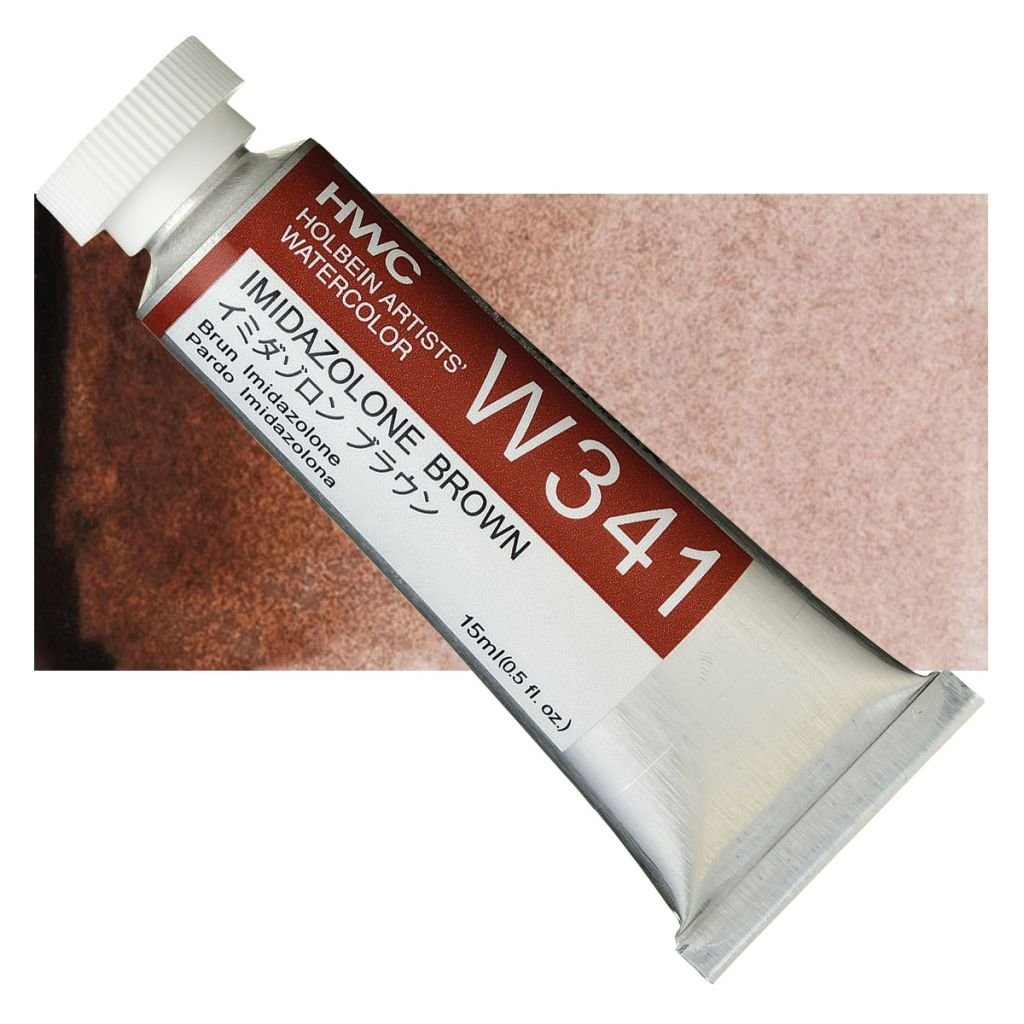 Holbein Artists' Watercolour - Tube of 15 ML - Imidazolone Brown (341)