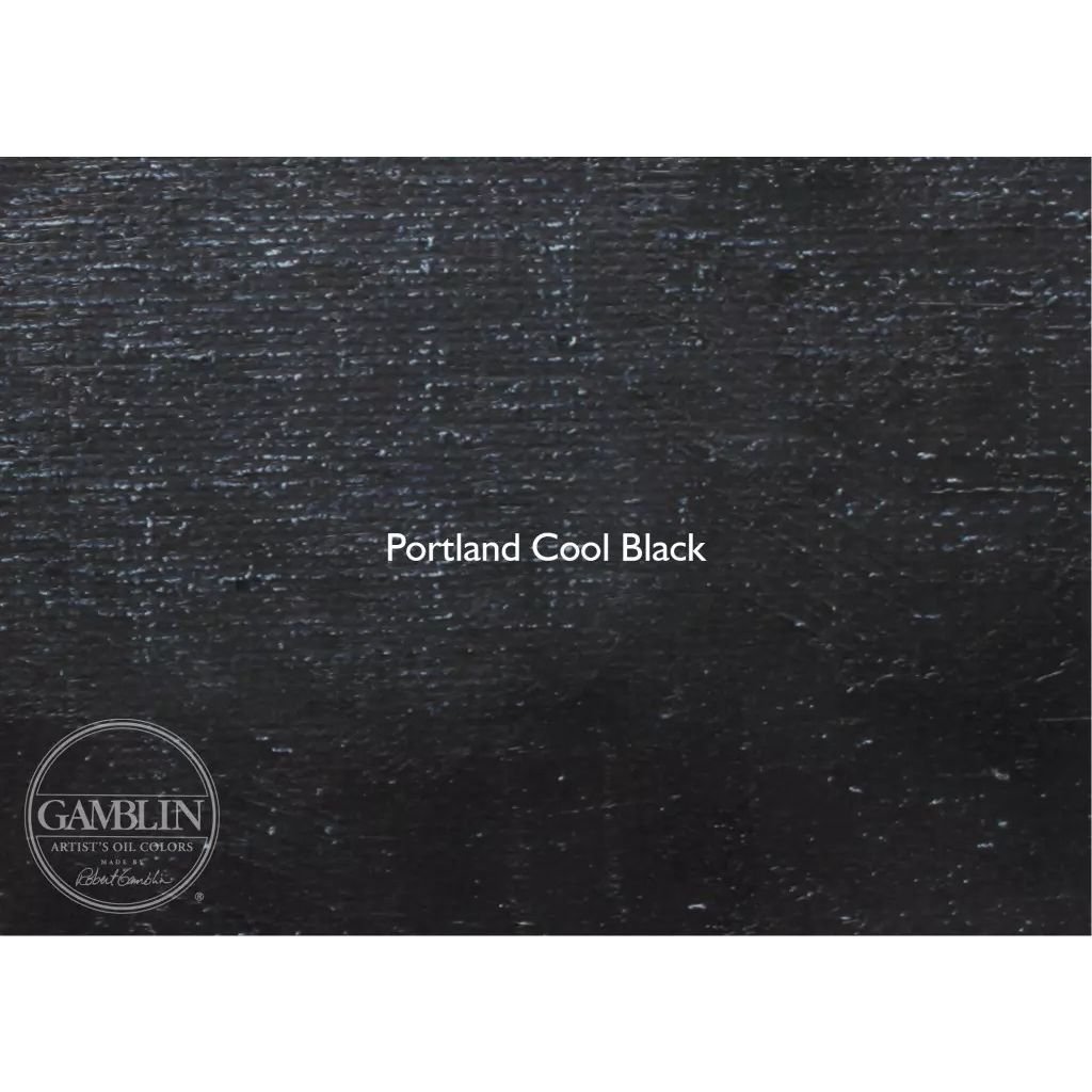 Gamblin Etching / Intaglio Ink - Portland Cool Black Jar of 1 LB / 453 ML