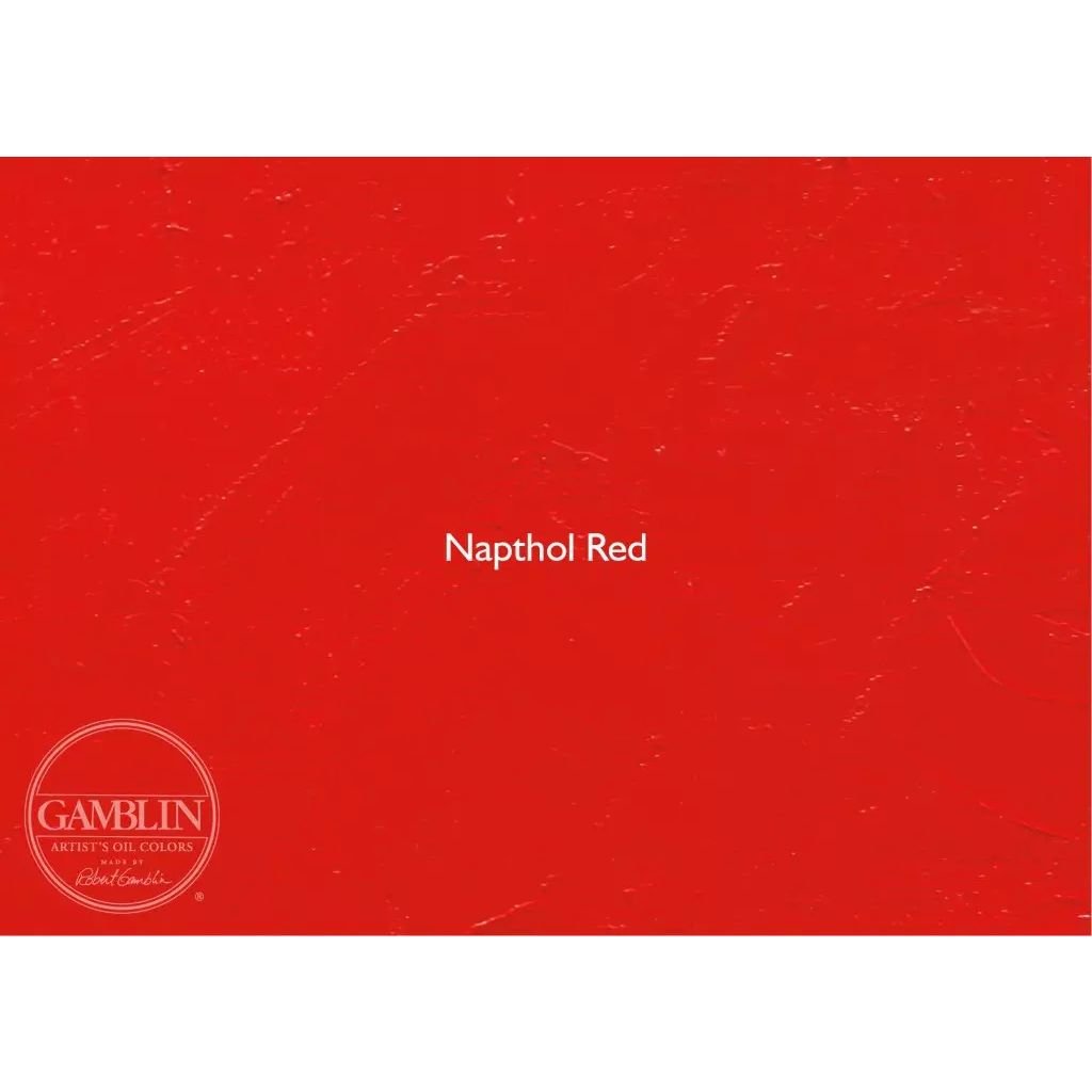 Gamblin Etching / Intaglio Ink - Napthol Red Jar of 1 LB / 453 ML