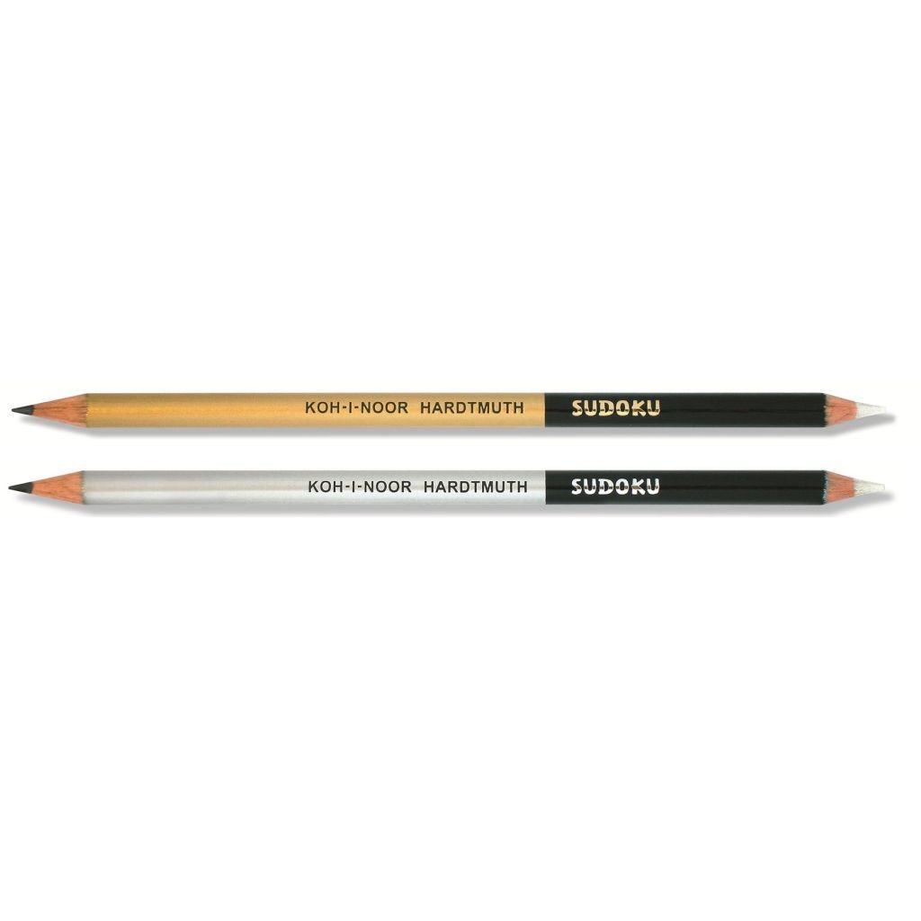 Koh-I-Noor Sudoku Graphite + Eraser Pencil - 2B