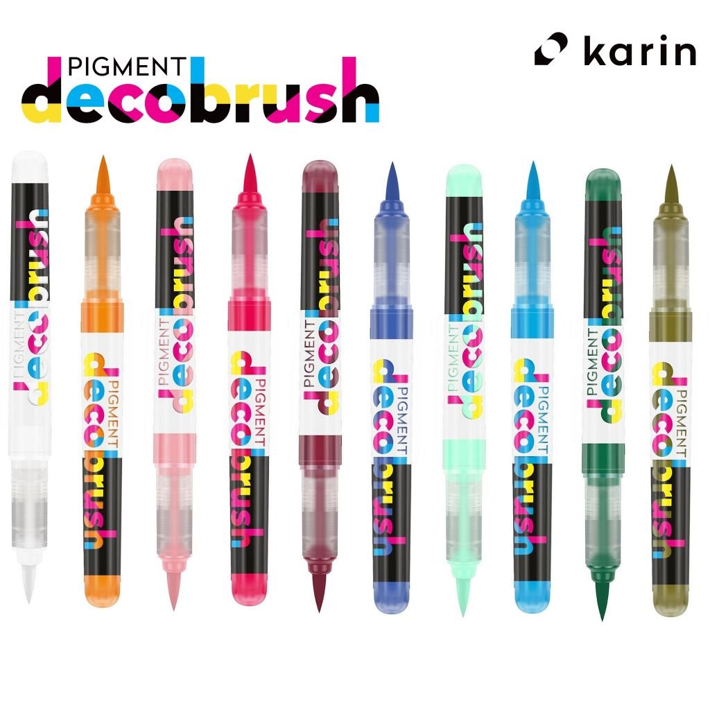 Karin Pigment Decobrush Marker - Duck Egg