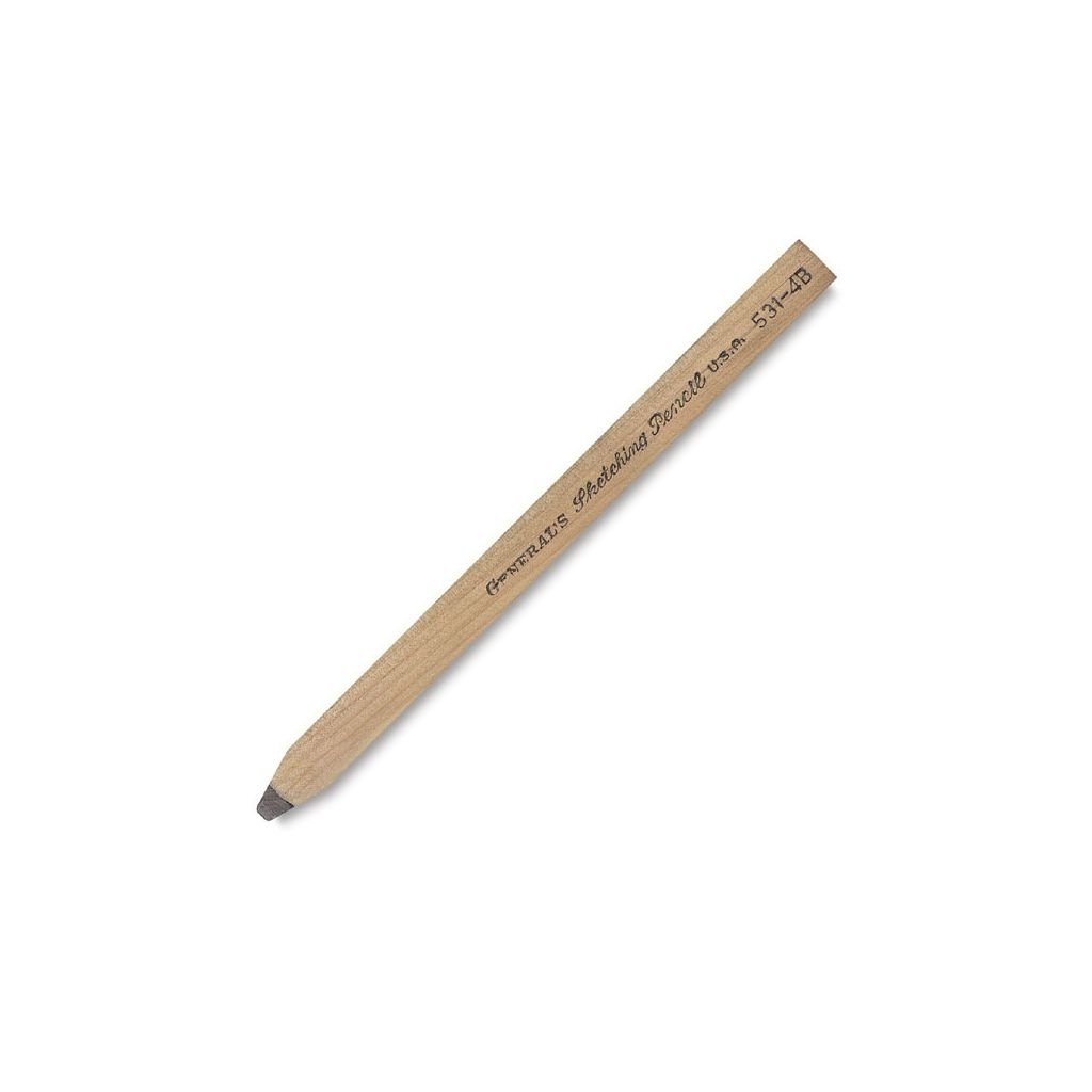 General's Flat Sketching Pencil - 4B
