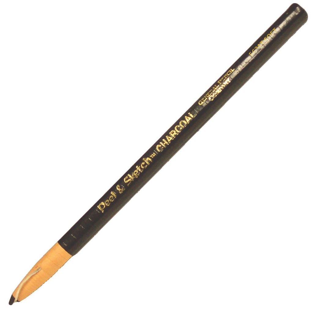 General's Peel & Sketch Charcoal Pencil - Hard