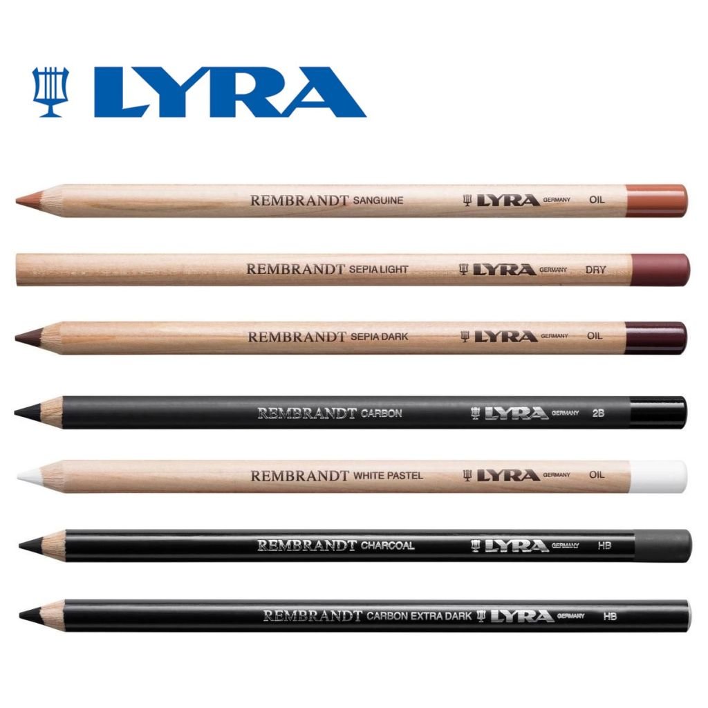 Lyra Rembrandt White Pastel Pencils