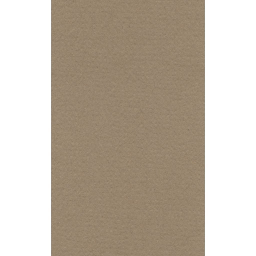Lana Colour Pastel Paper 45% Cotton - Imperial (50 cm x 65cm or 19.68'' x 25.59'') Brown - Textured + Smooth 160 GSM - Pack of 10 Sheets