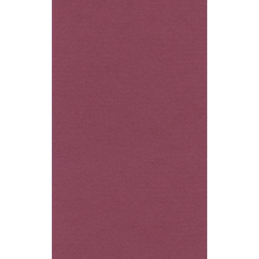 Lana Colour Pastel Paper 45% Cotton - Imperial (50 cm x 65cm or 19.68'' x 25.59'') Claret - Textured + Smooth 160 GSM - Pack of 10 Sheets