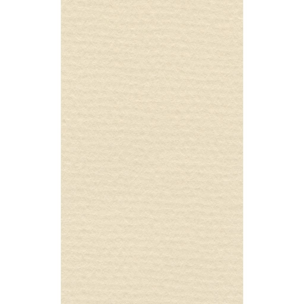 Lana Colour Pastel Paper 45% Cotton - Imperial (50 cm x 65cm or 19.68'' x 25.59'') Ivory - Textured + Smooth 160 GSM - Pack of 10 Sheets