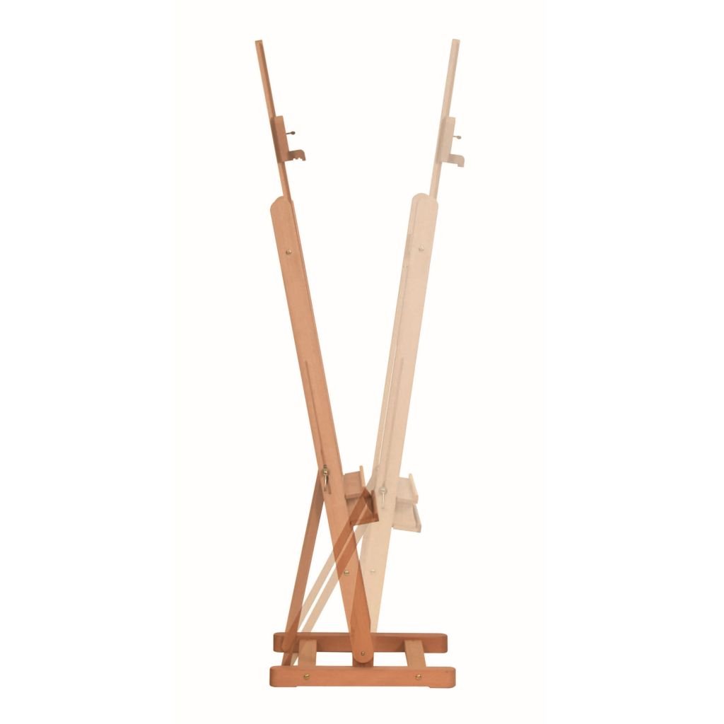MABEF Beech Wood Basic Studio Easel - H Frame - with Tray