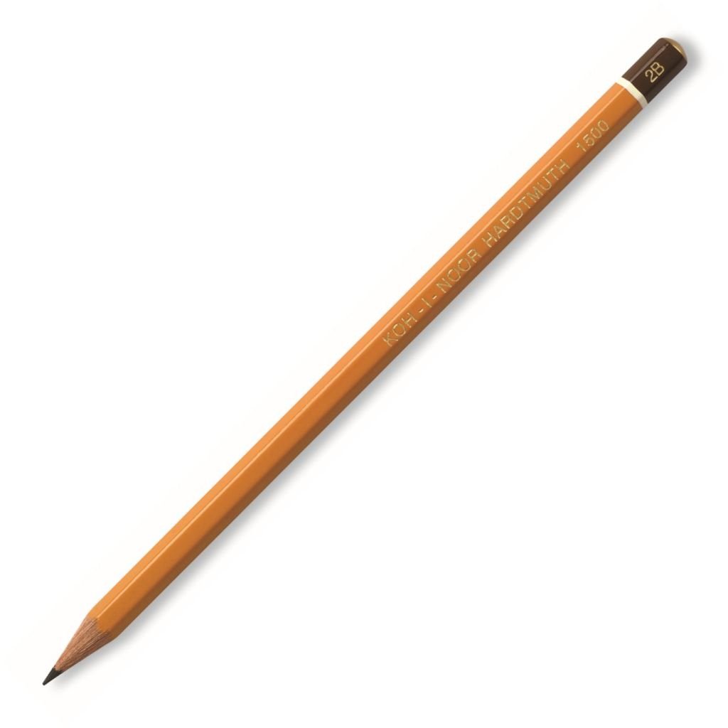 Koh-I-Noor Yellow Professional Graphite Pencil - 2B