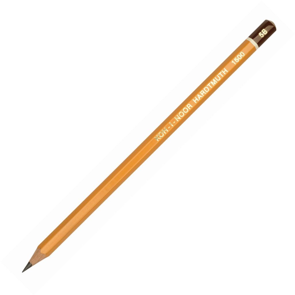 Koh-I-Noor Yellow Professional Graphite Pencil - 5B