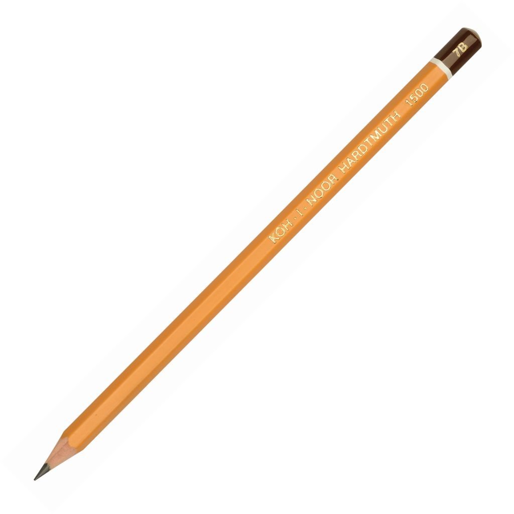 Koh-I-Noor Yellow Professional Graphite Pencil - 7B