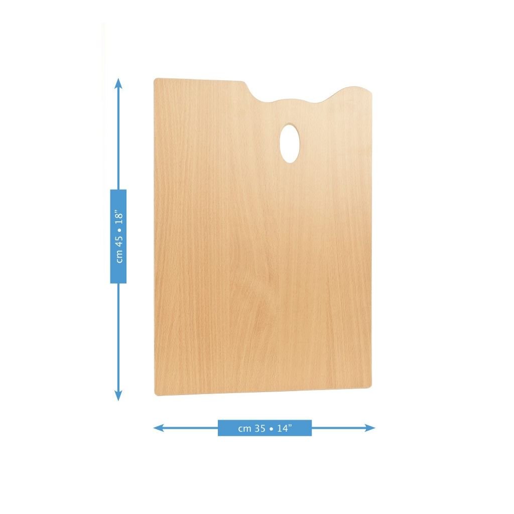 MABEF Rectangular Wooden Palette - 35 x 45 cm