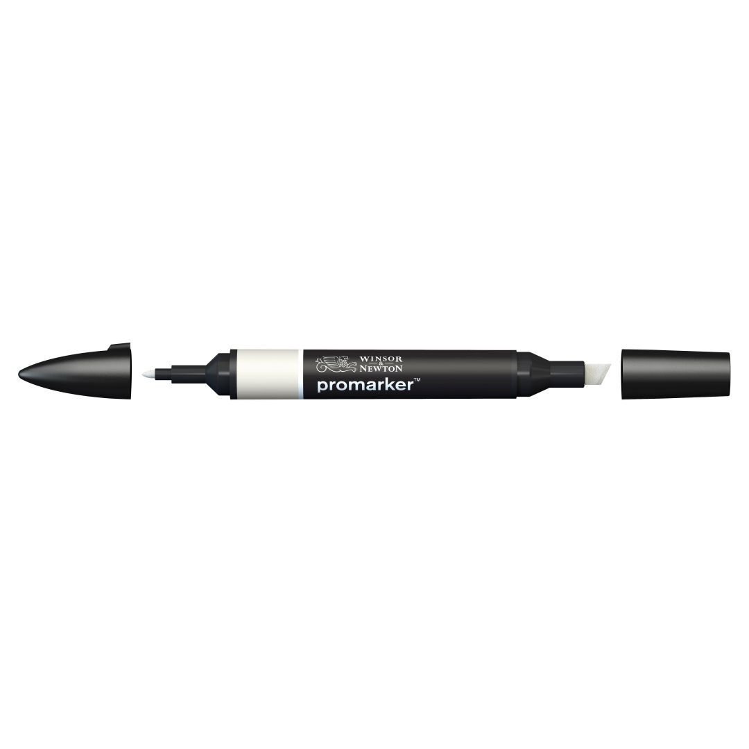 Winsor & Newton Promarker - Alcohol Based - Twin Tip Marker - Cool Grey 2 (CG2)
