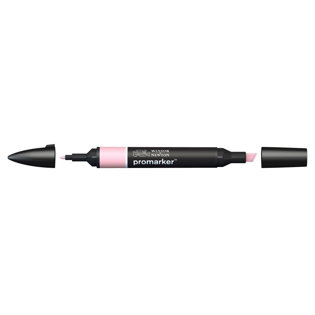 Winsor & Newton Promarker - Alcohol Based - Twin Tip Marker - Baby Pink (R228)